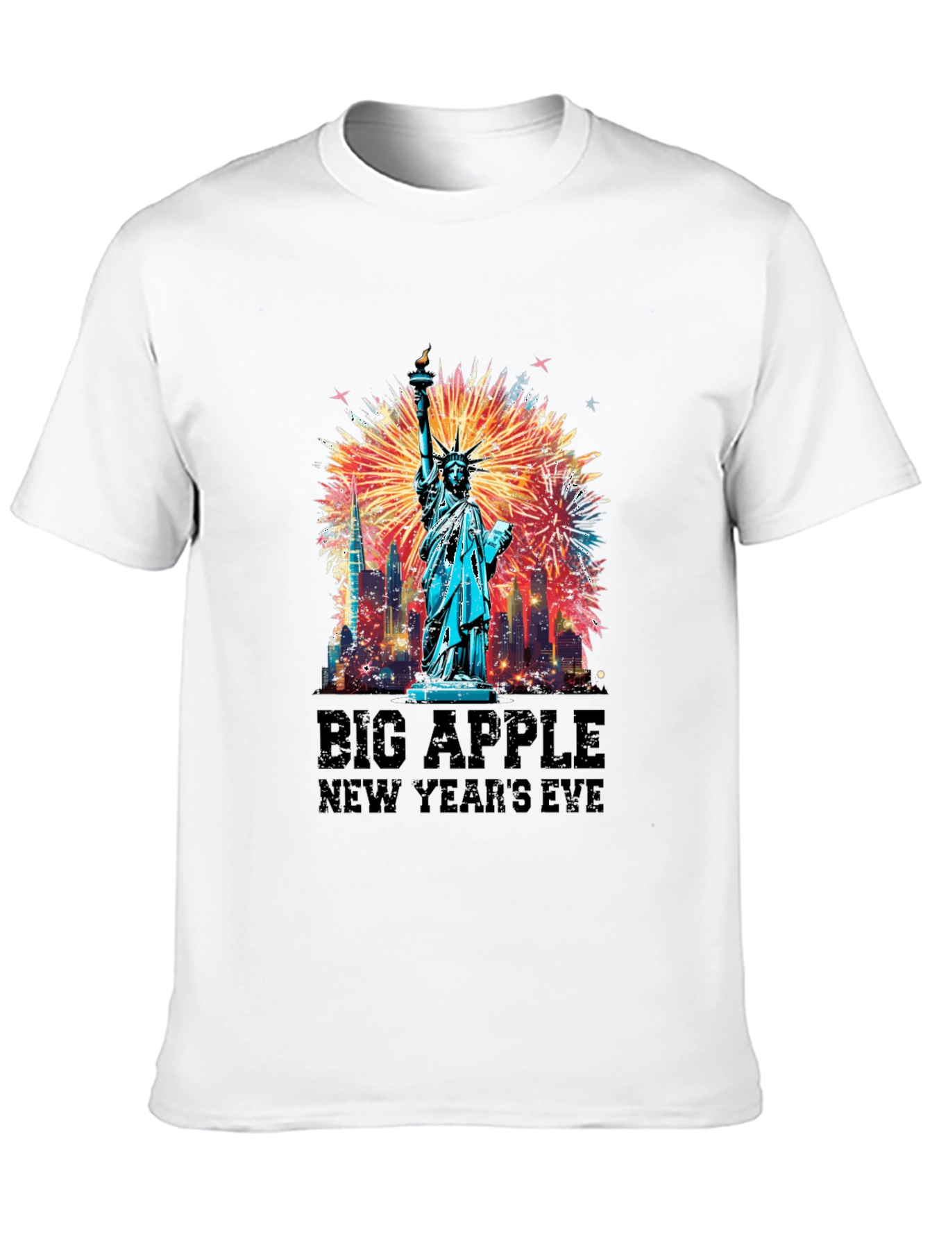 Big Apple New Years Eve Graphic Tee