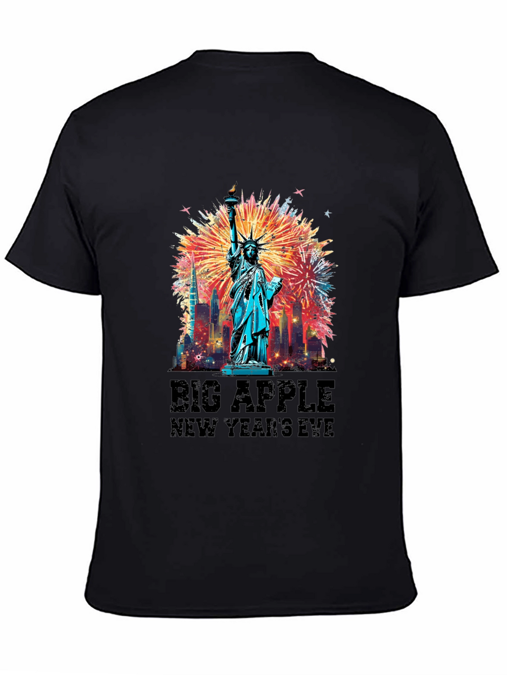 Big Apple New Years Eve Graphic Tee