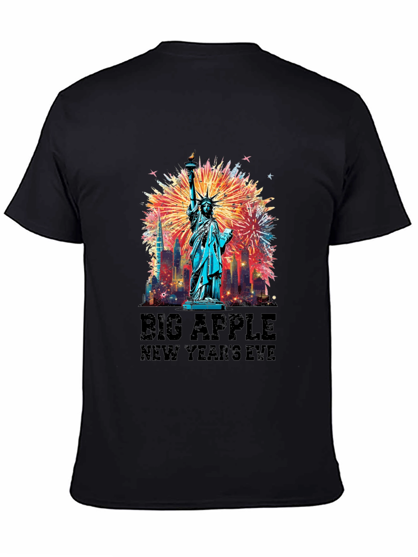 Big Apple New Years Eve Graphic Tee