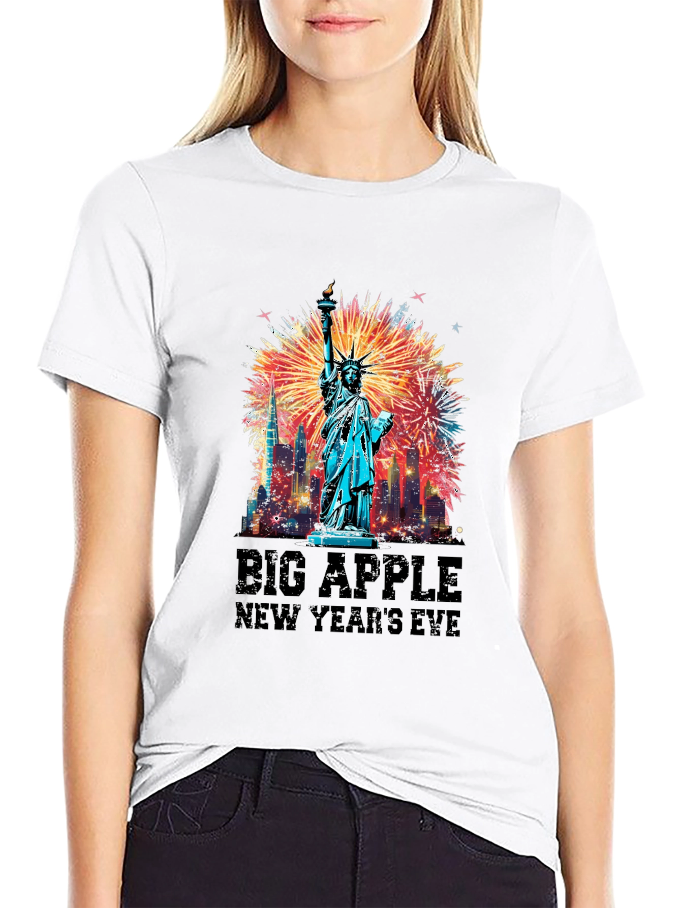 Big Apple New Years Eve Graphic Tee