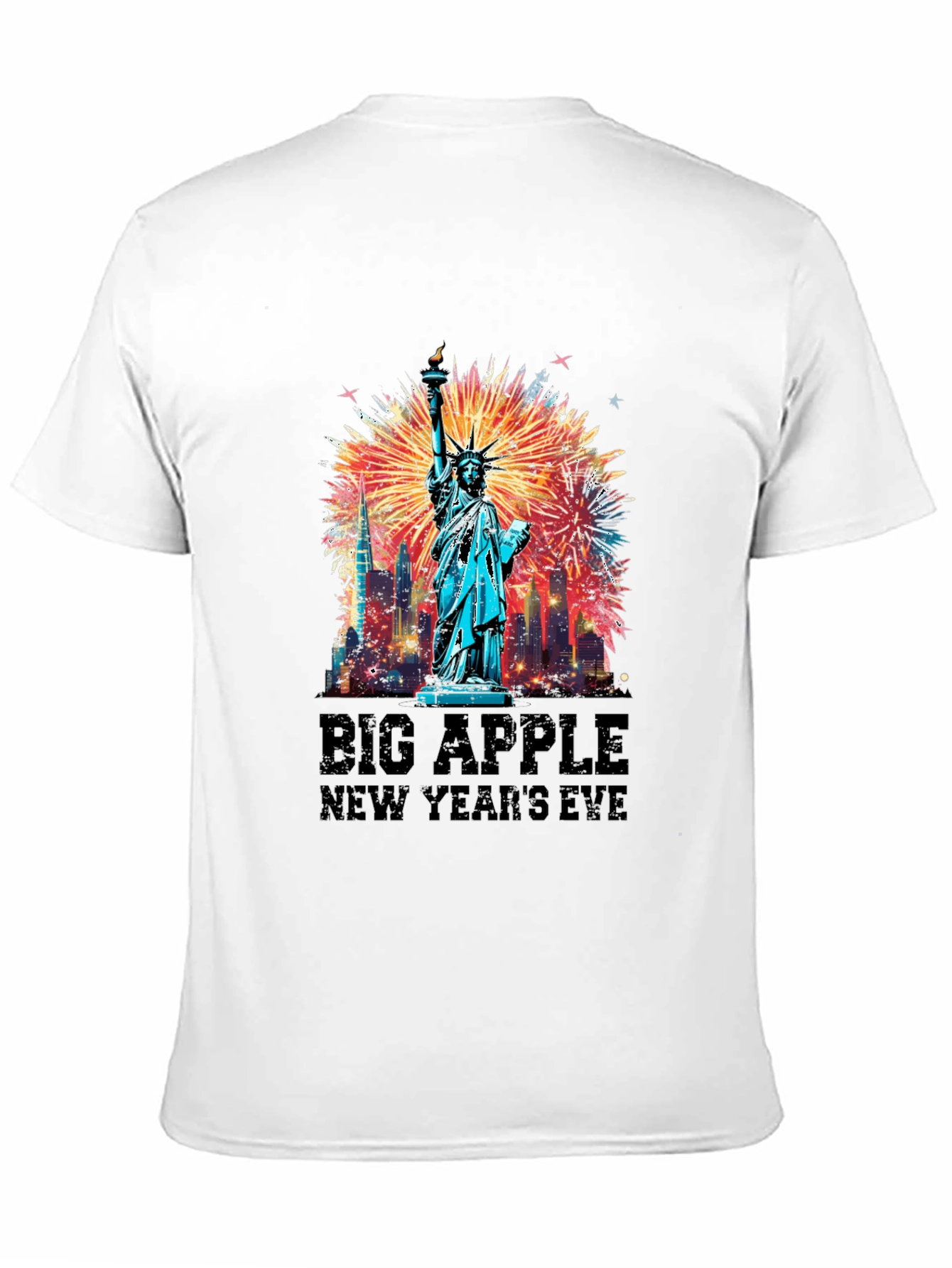 Big Apple New Years Eve Graphic Tee