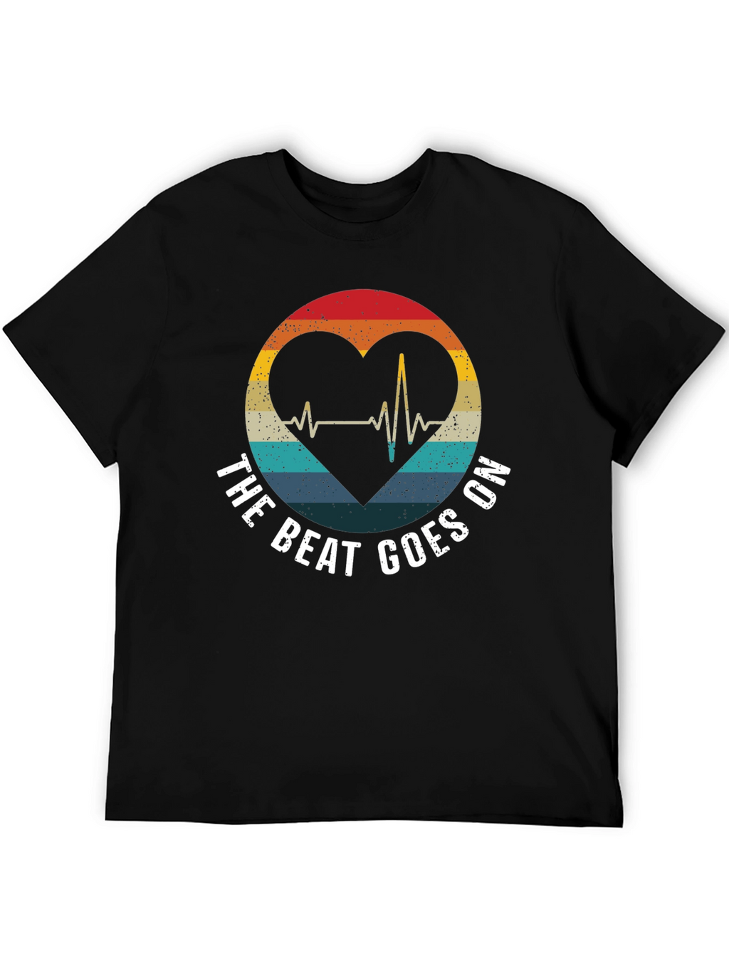 The Beat Goes On Heartbeat T-Shirt