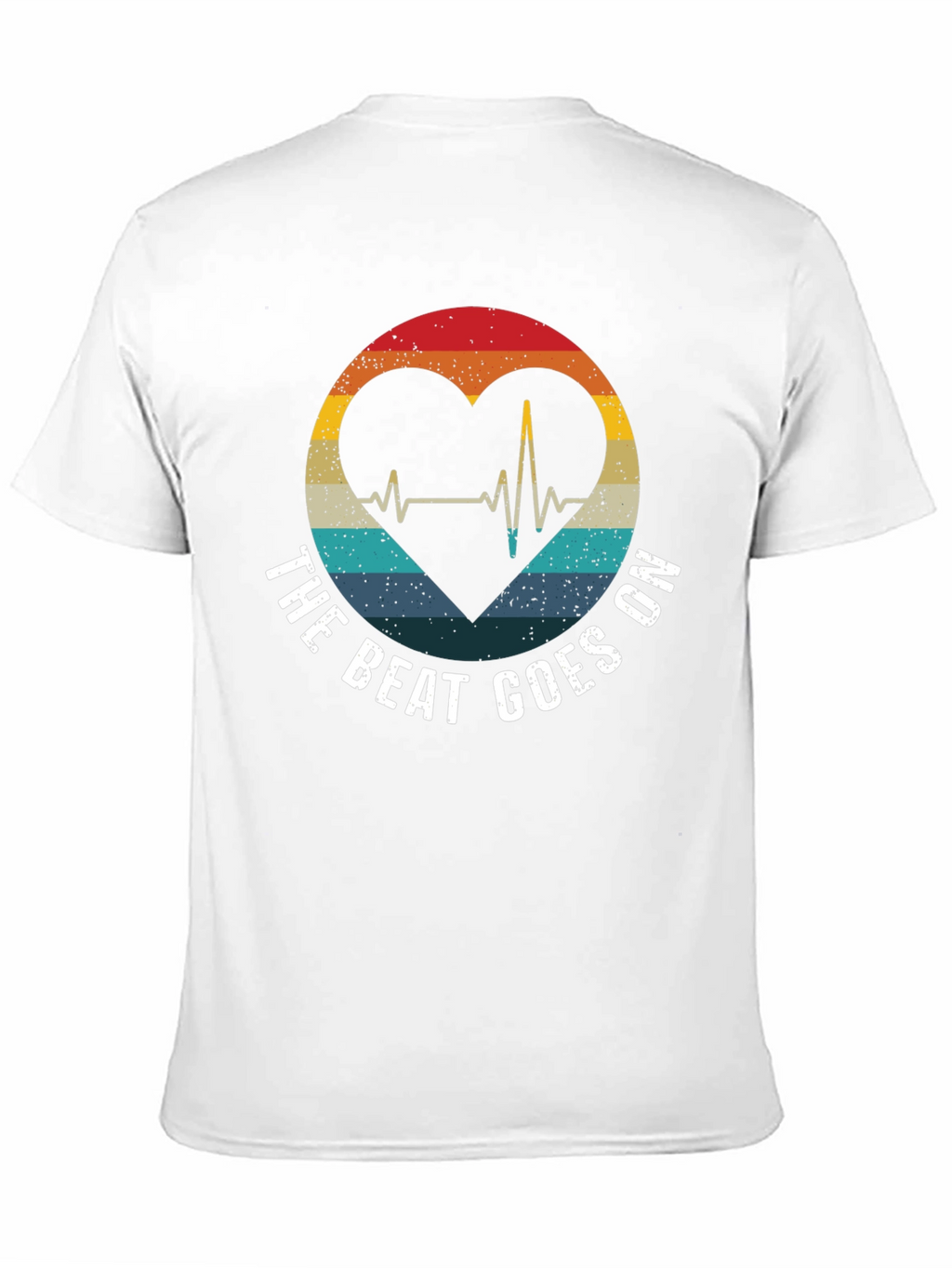 The Beat Goes On Heartbeat T-Shirt