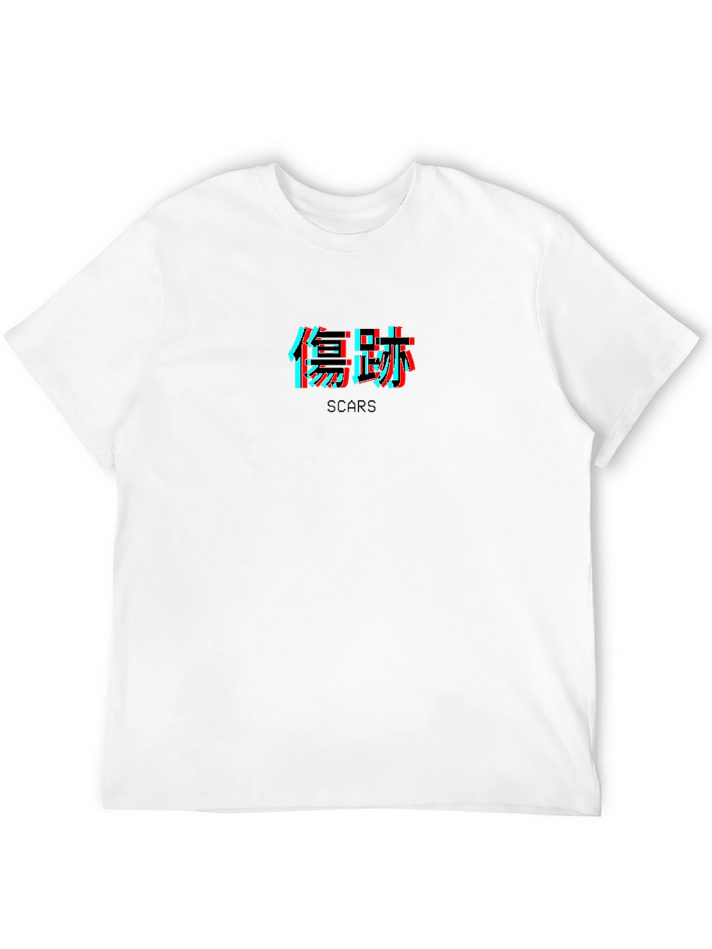 Scars Graphic Print Black T-Shirt