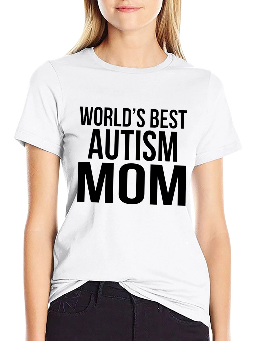 Worlds Best Autism Mom T-Shirt