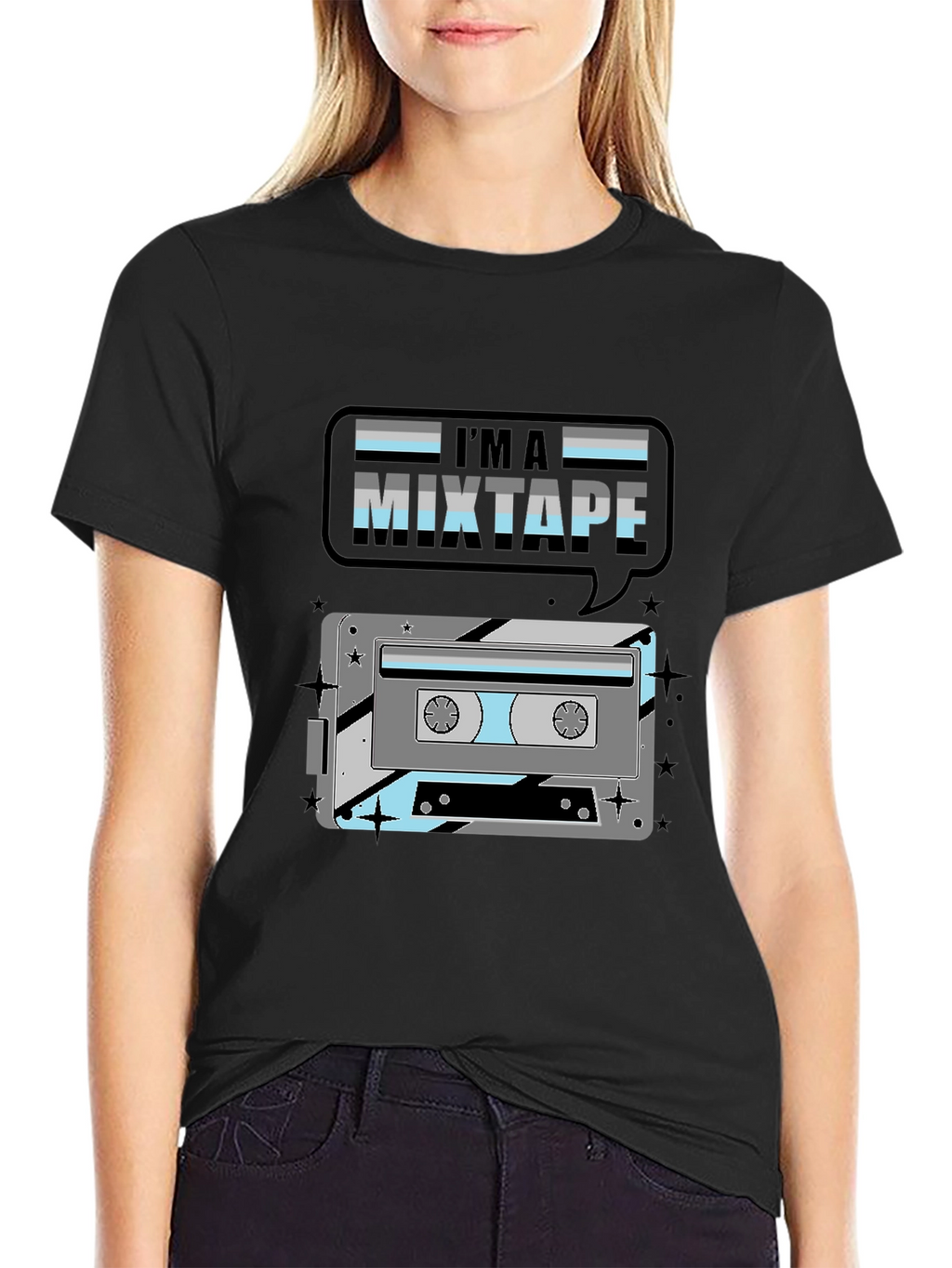 Im a Mixtape Graphic Tee - Retro Music Lover