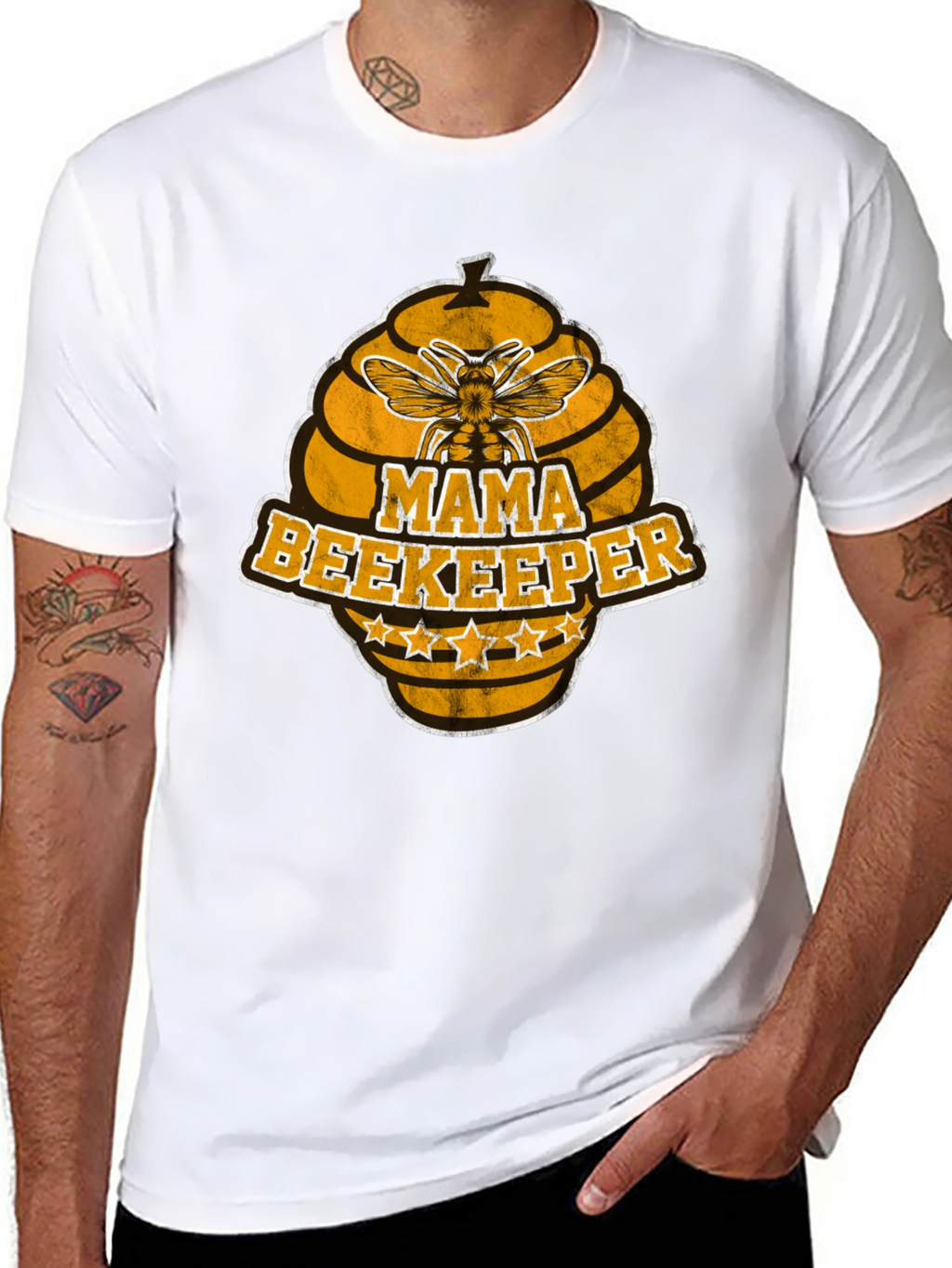 Mama Beekeeper Graphic T-Shirt