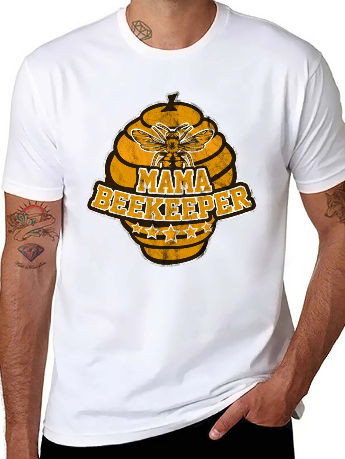 Mama Beekeeper Graphic T-Shirt
