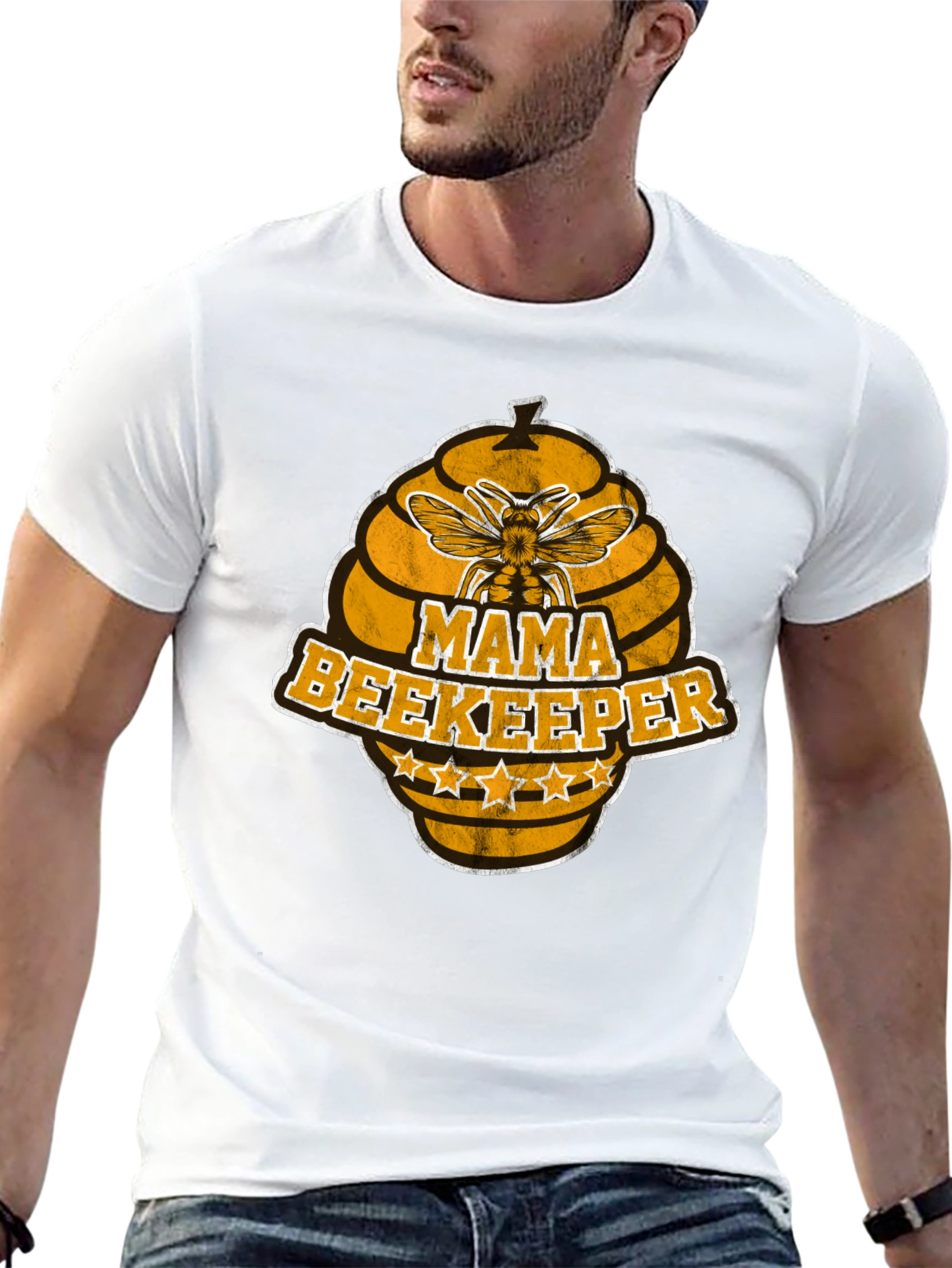 Mama Beekeeper Graphic T-Shirt