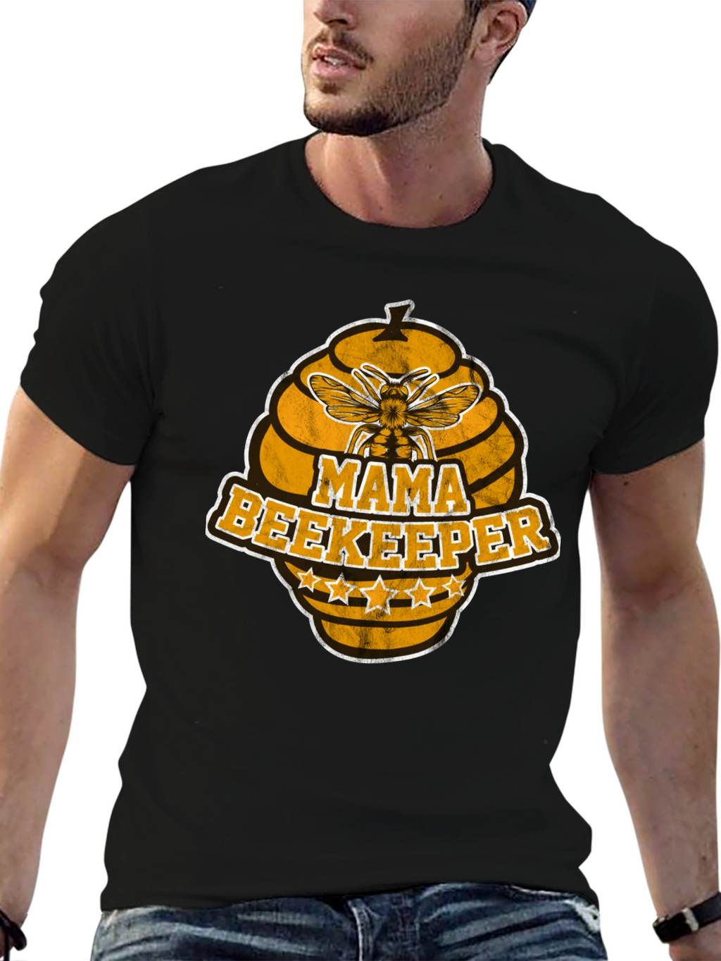 Mama Beekeeper Graphic T-Shirt