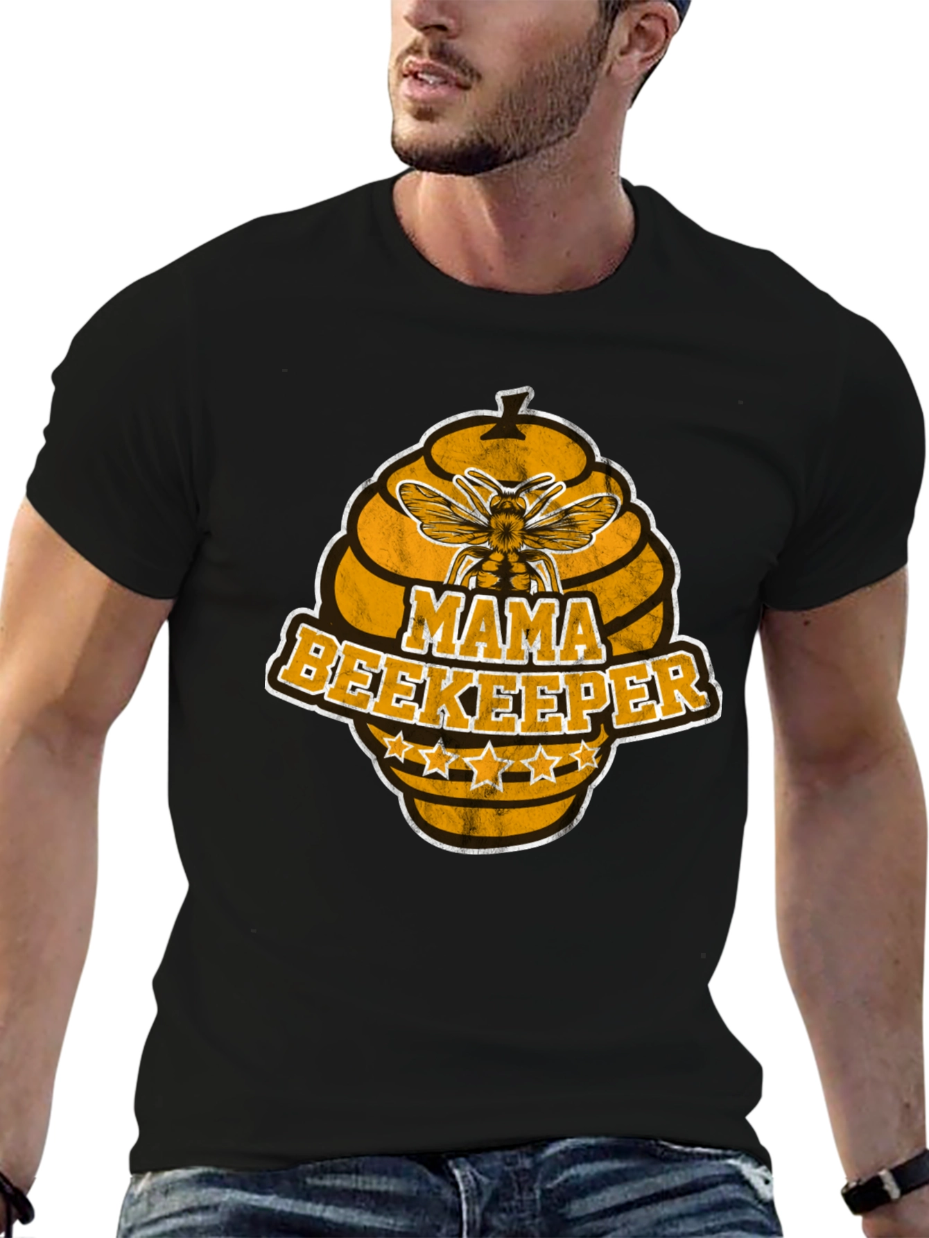 Mama Beekeeper Graphic T-Shirt