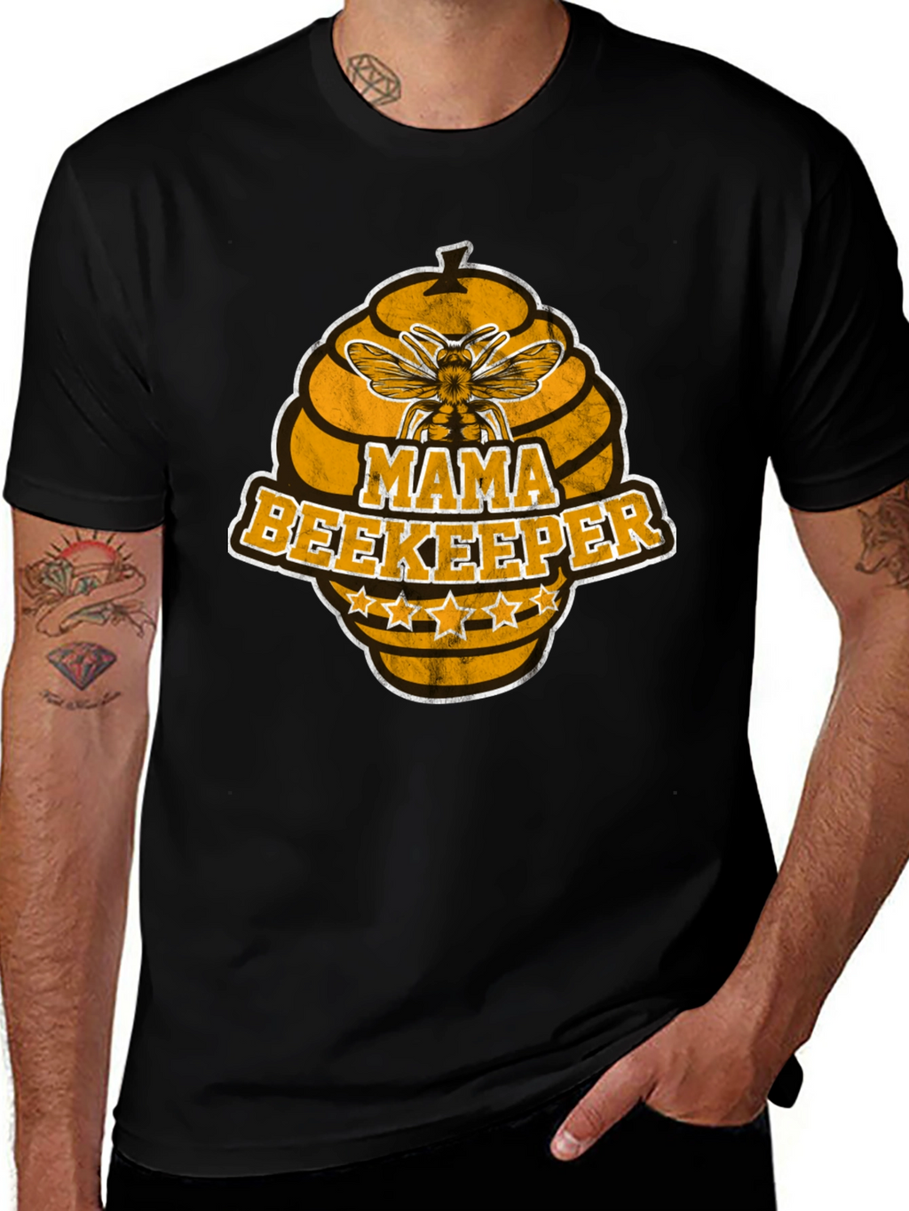 Mama Beekeeper Graphic T-Shirt