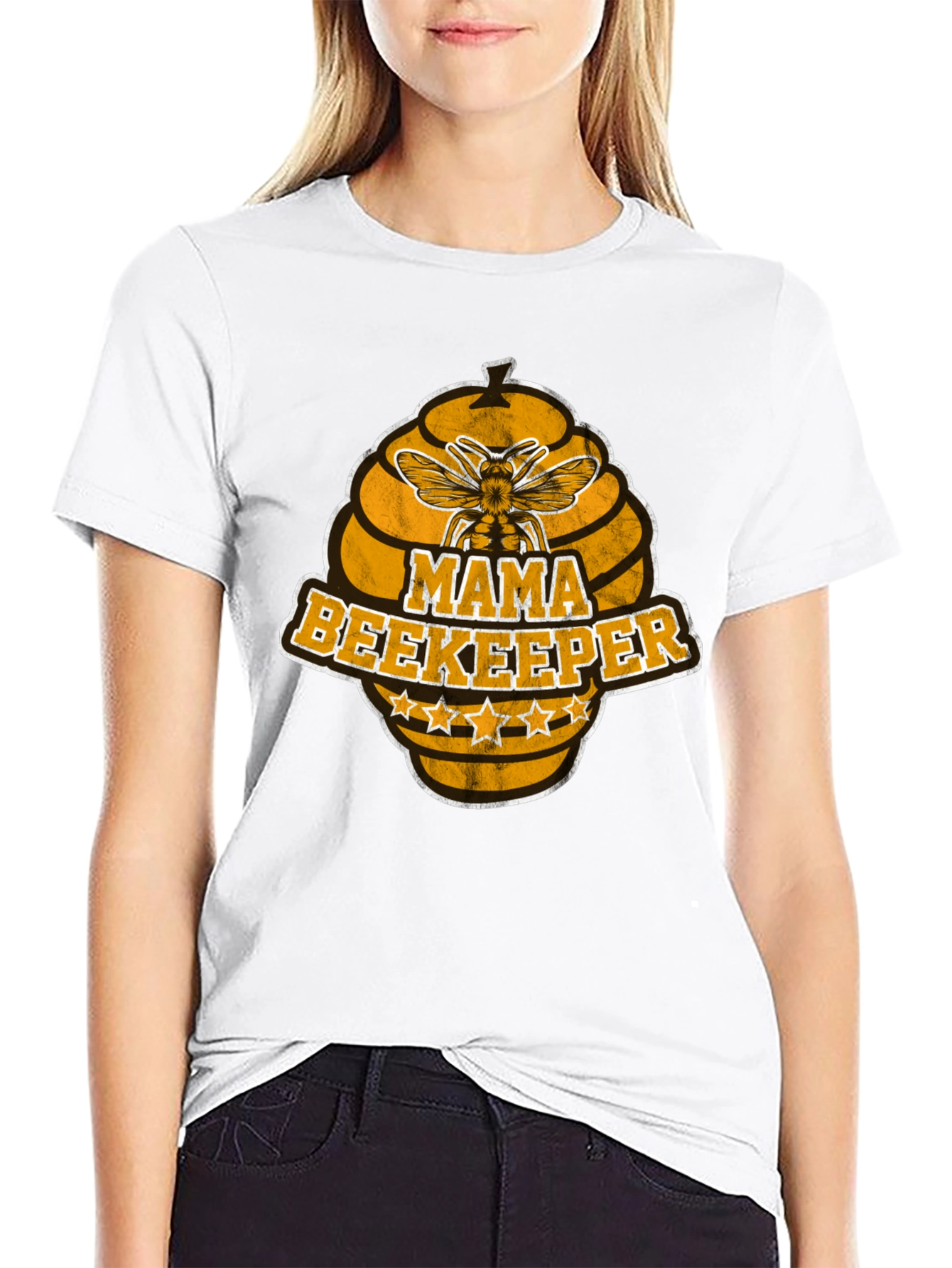 Mama Beekeeper Graphic T-Shirt