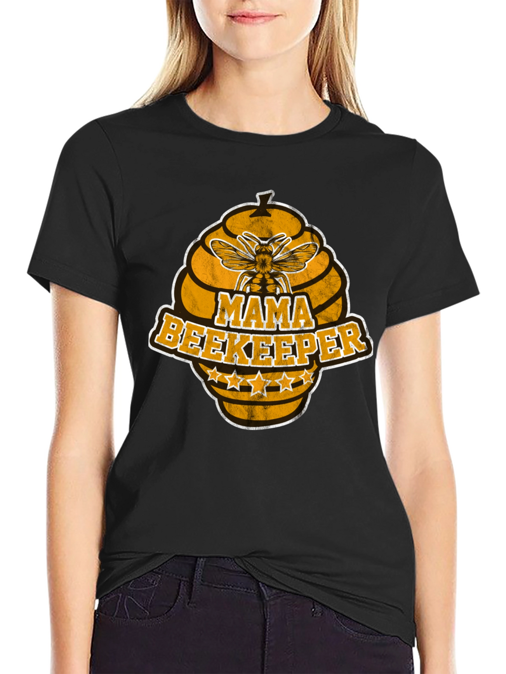 Mama Beekeeper Graphic T-Shirt