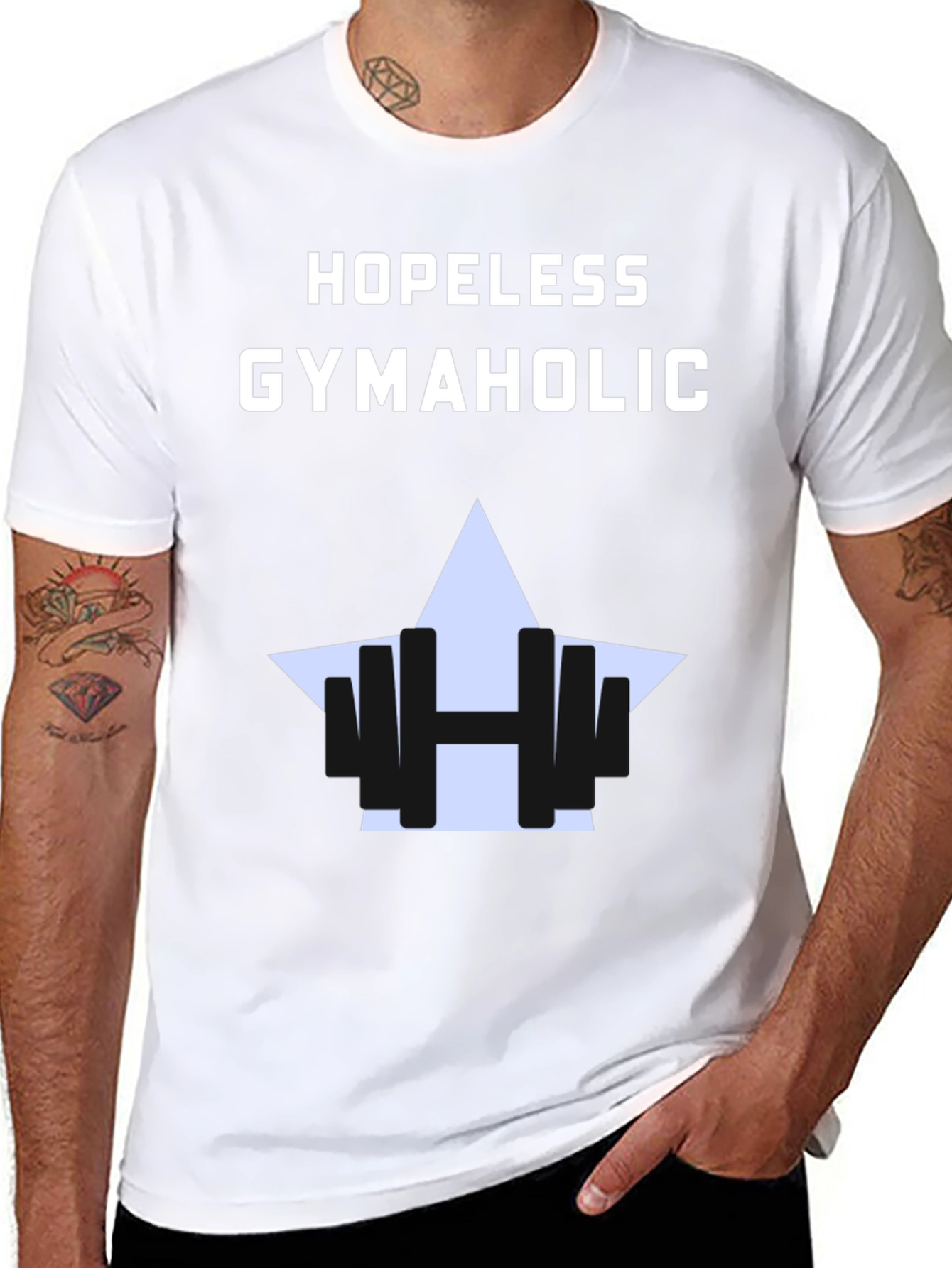 Hopeless Gymaholic T-Shirt - Fitness Apparel