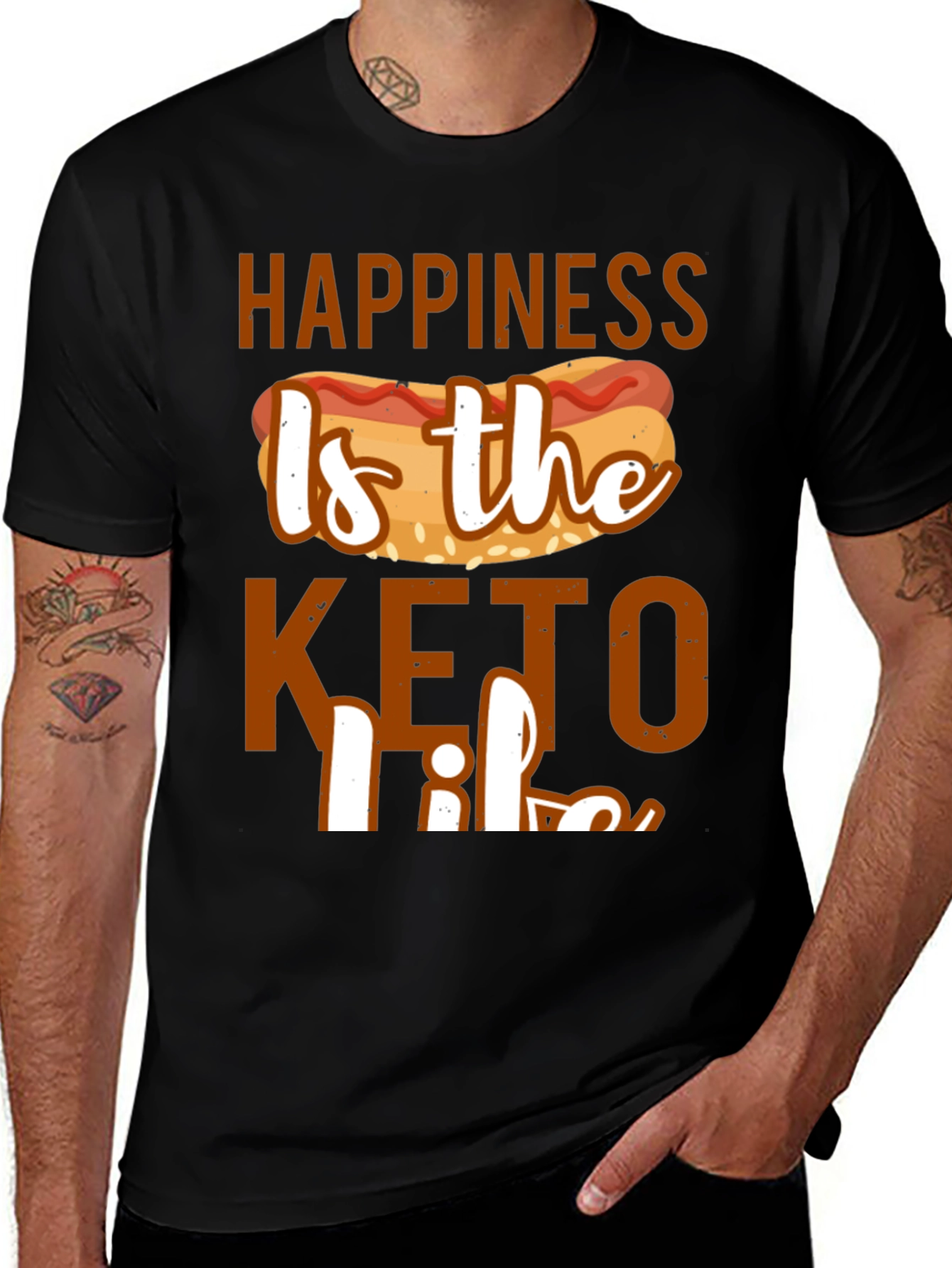 Happiness is Keto Life T-Shirt