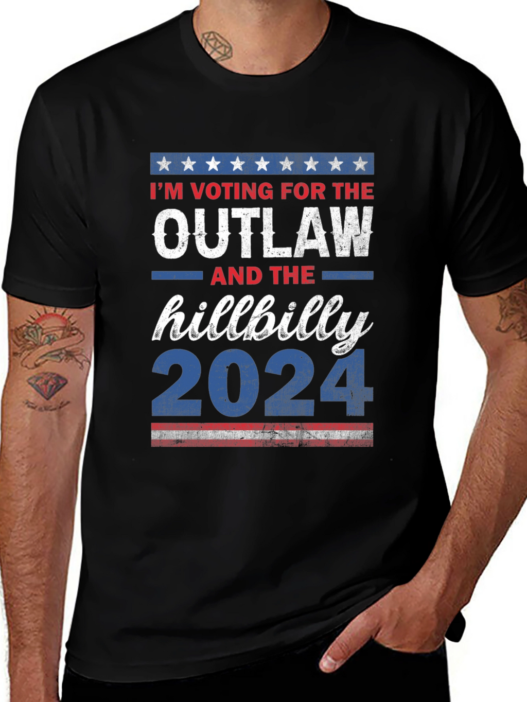 Outlaw Hillbilly 2024 Graphic Tee