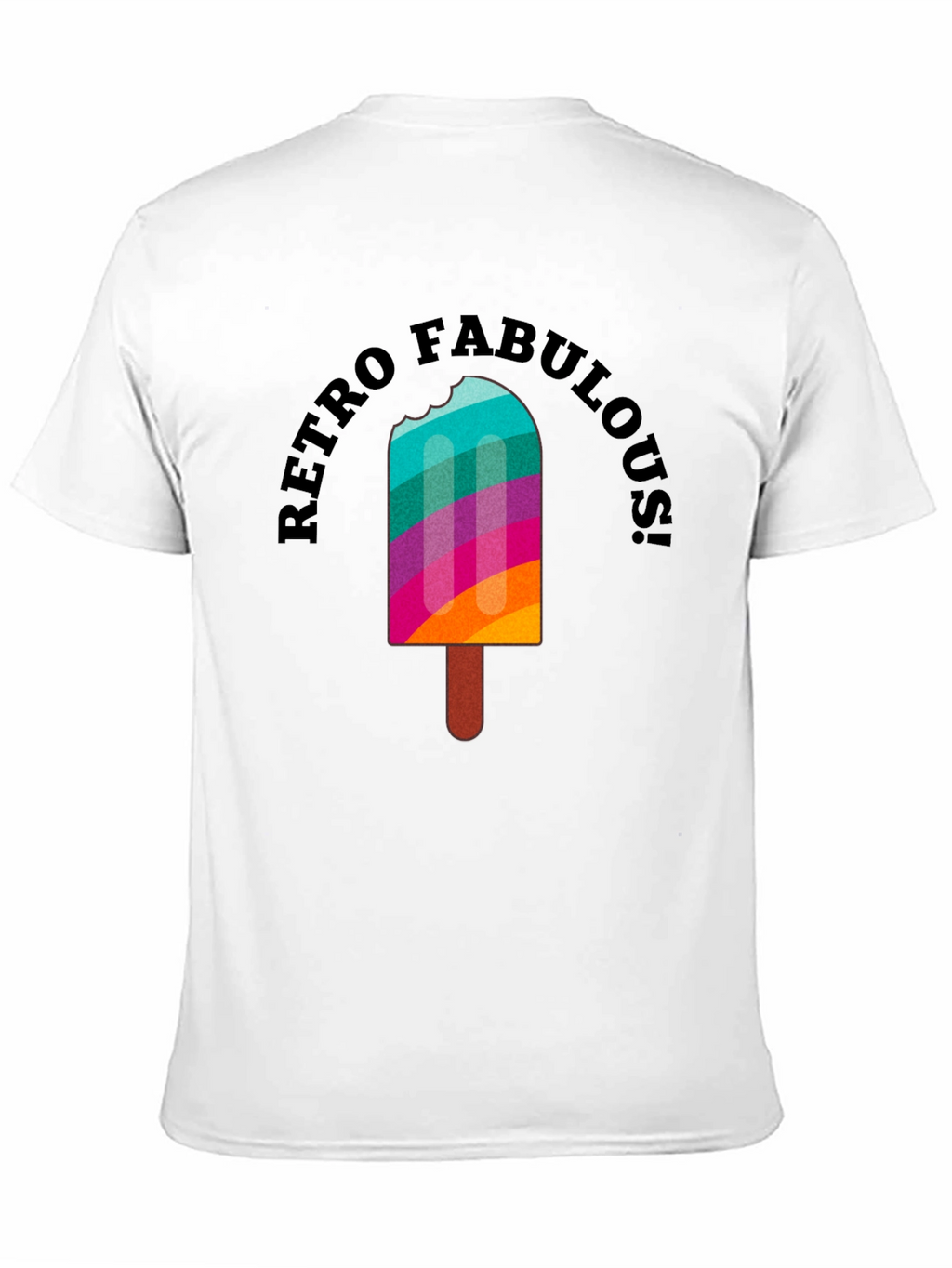 Retro Fabulous Popsicle Graphic Tee - Summer Vibes