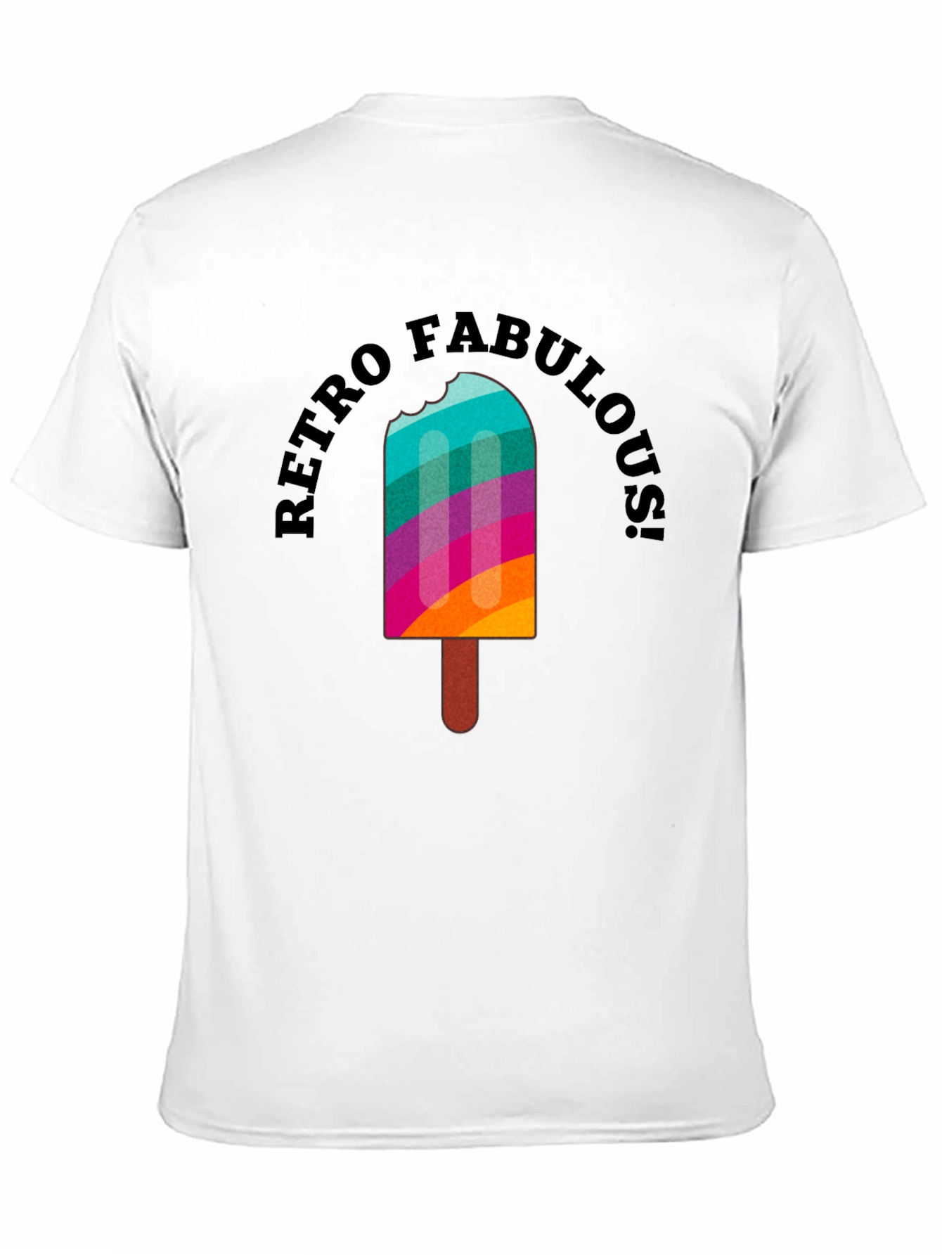 Retro Fabulous Popsicle Graphic Tee - Summer Vibes