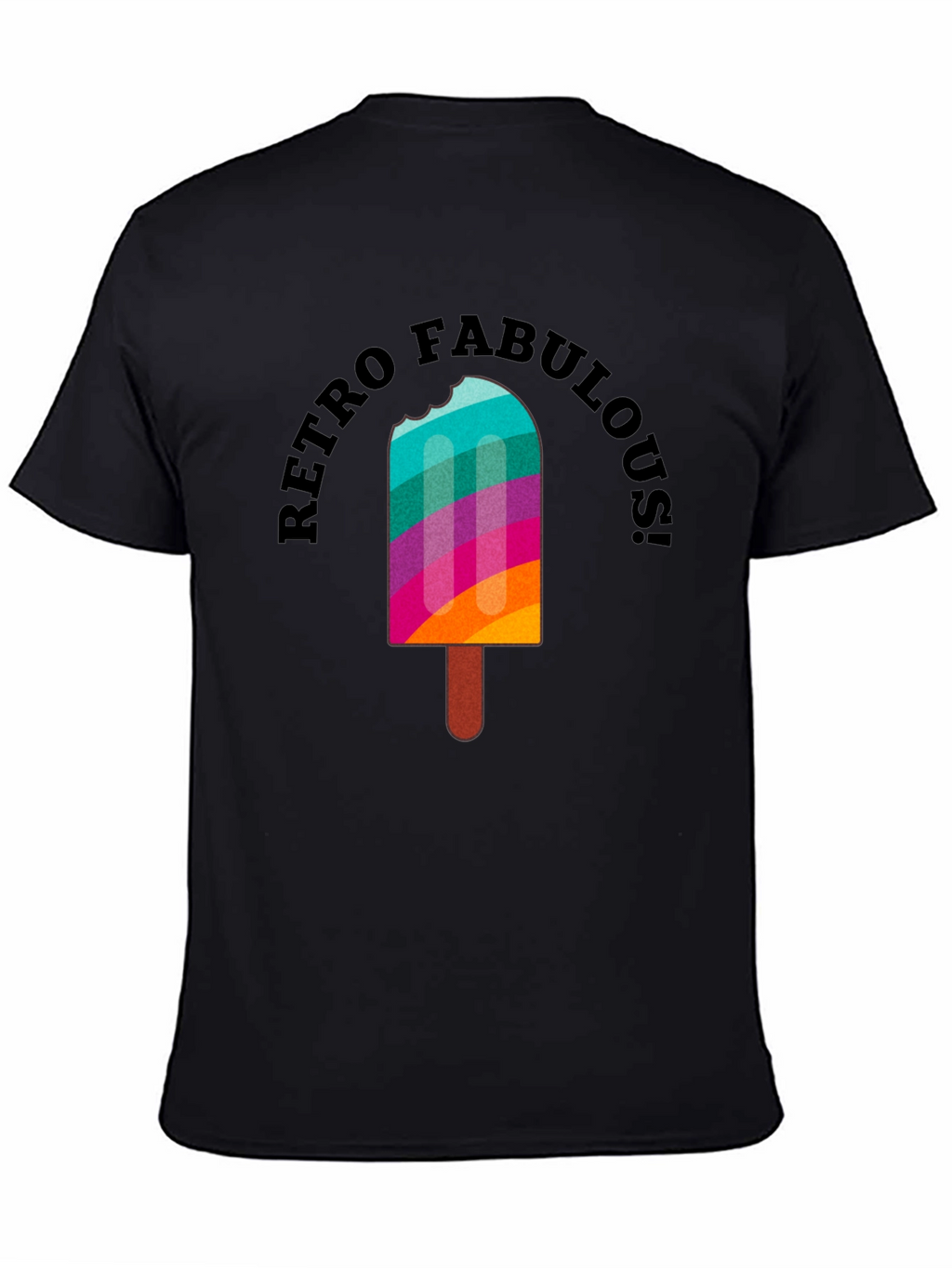 Retro Fabulous Popsicle Graphic Tee - Summer Vibes
