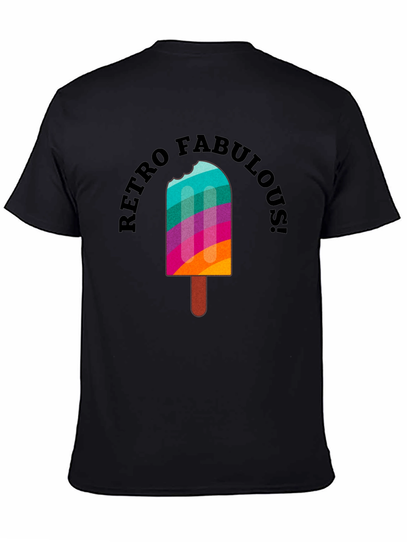 Retro Fabulous Popsicle Graphic Tee - Summer Vibes