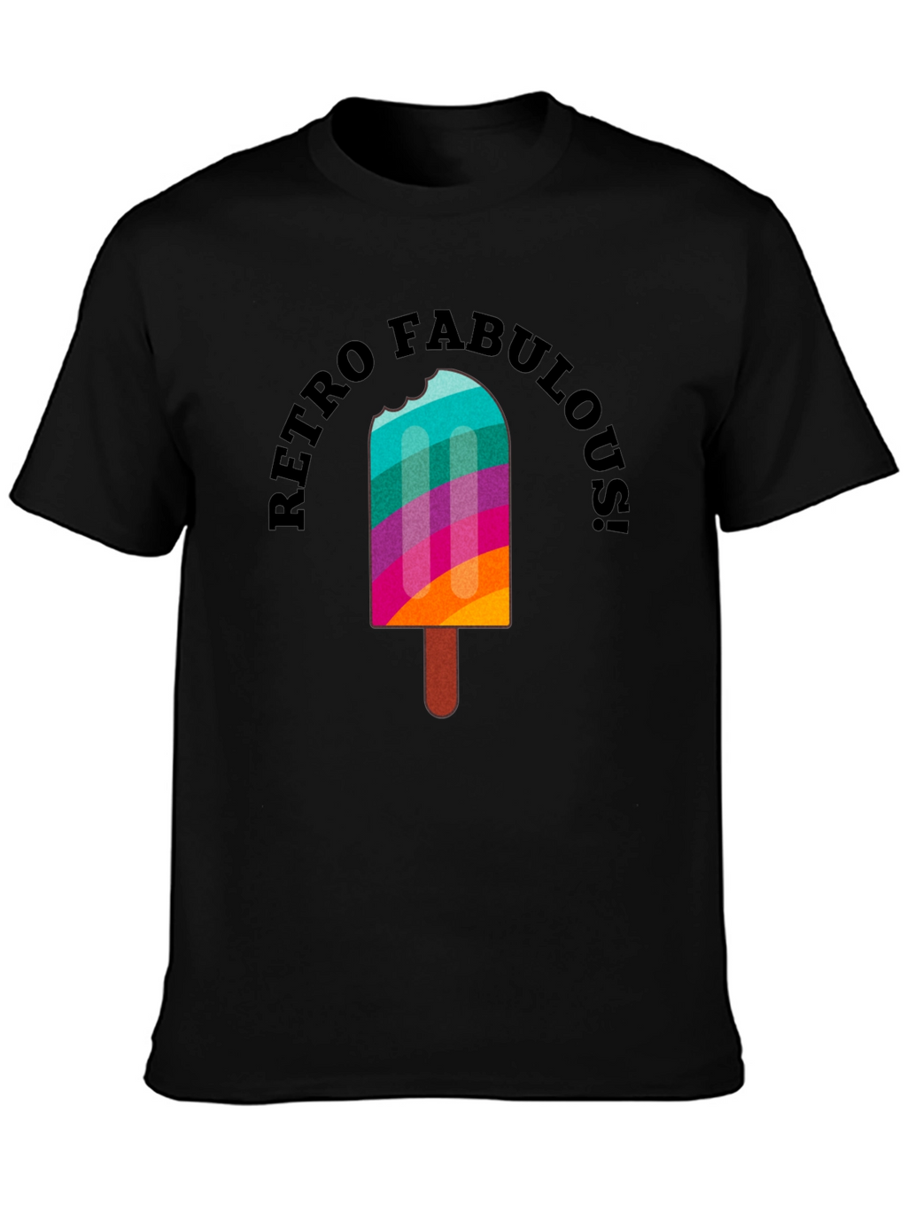 Retro Fabulous Popsicle Graphic Tee - Summer Vibes
