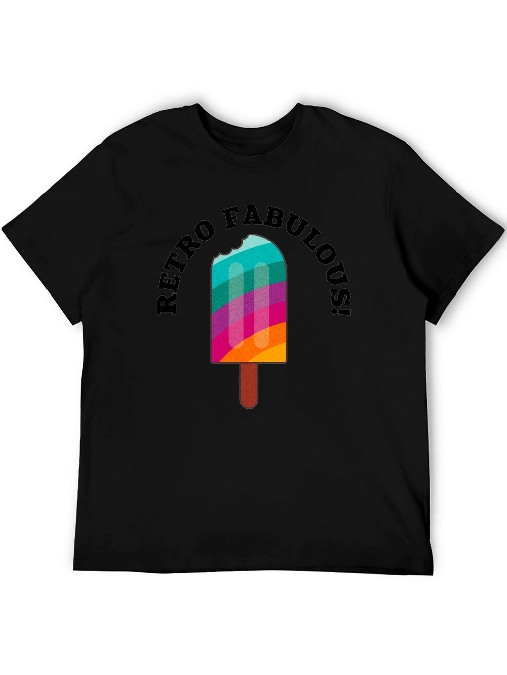 Retro Fabulous Popsicle Graphic Tee - Summer Vibes