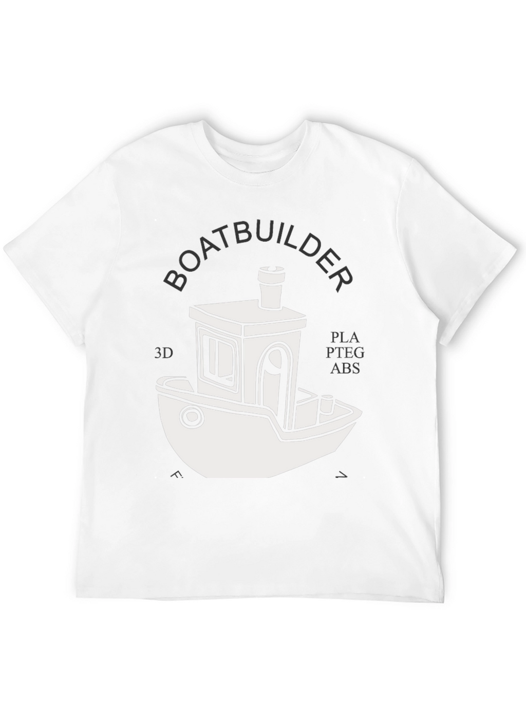 Boatbuilder 3D Printing T-Shirt - Black