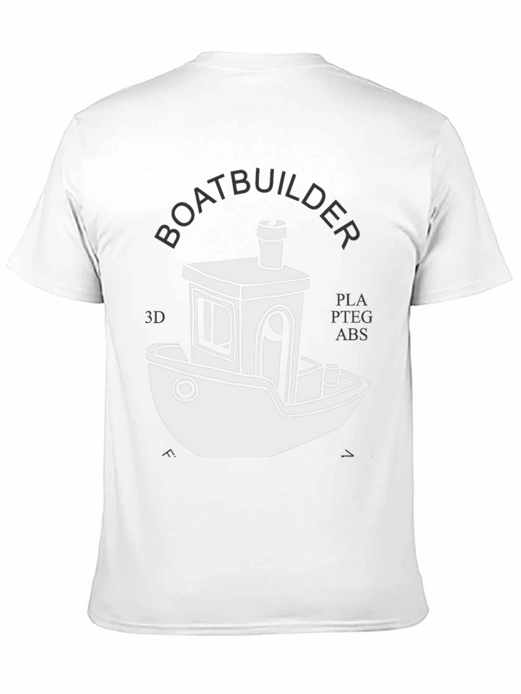 Boatbuilder 3D Printing T-Shirt - Black