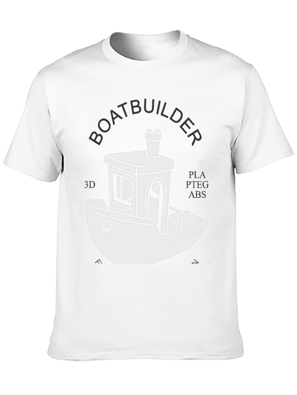 Boatbuilder 3D Printing T-Shirt - Black