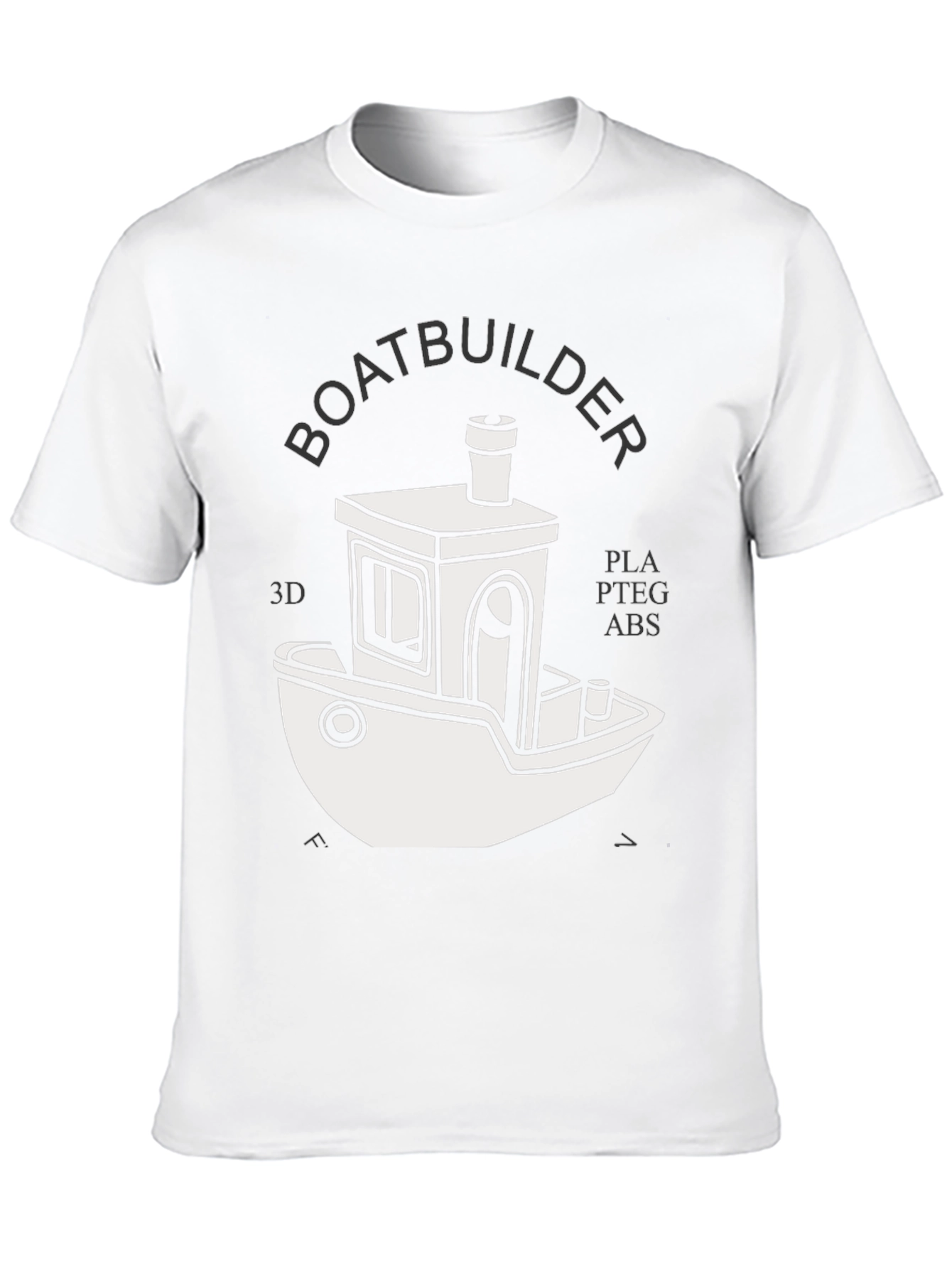 Boatbuilder 3D Printing T-Shirt - Black