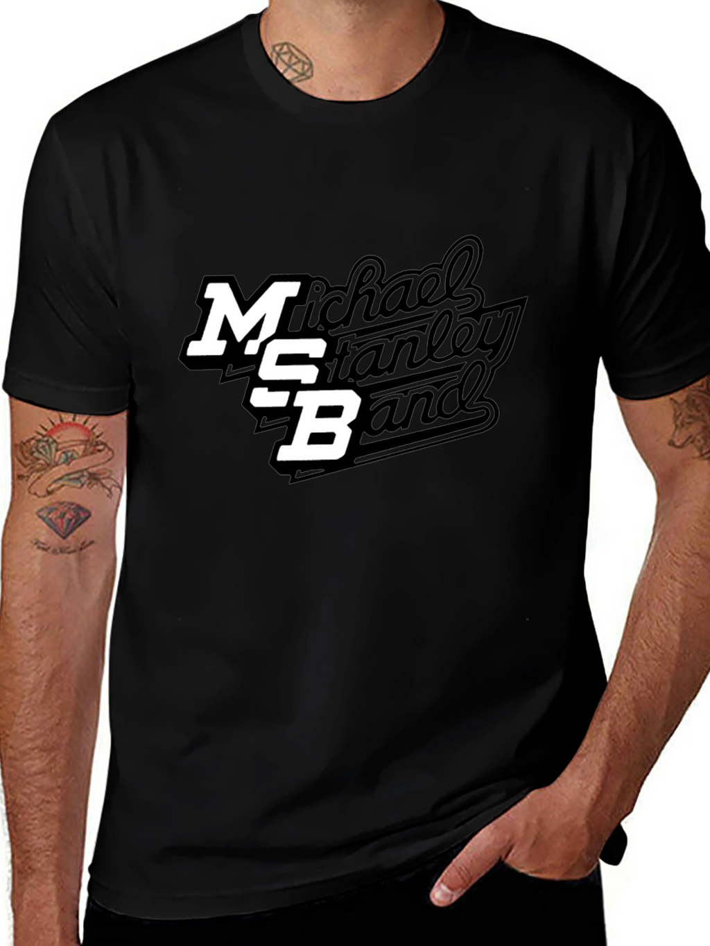 Michael Stanley Band Black T-Shirt