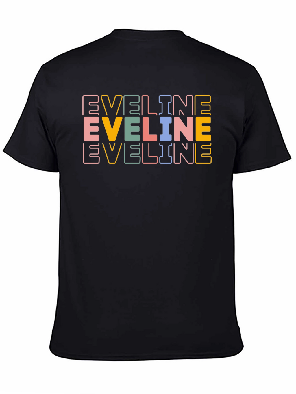 Eveline Retro Name T-Shirt