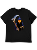 Grim Reaper Pumpkin Head T-Shirt