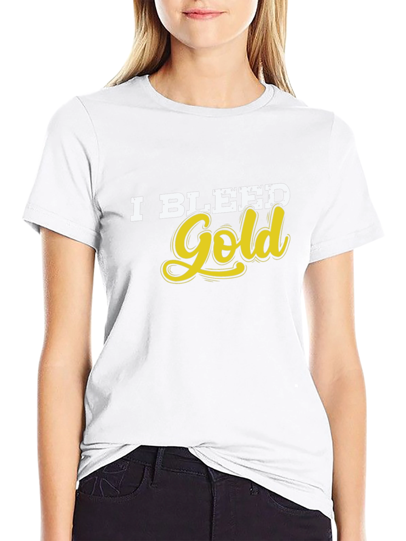 I Bleed Gold Graphic T-Shirt
