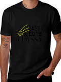 Short Sassy & Cute Classy Black T-Shirt