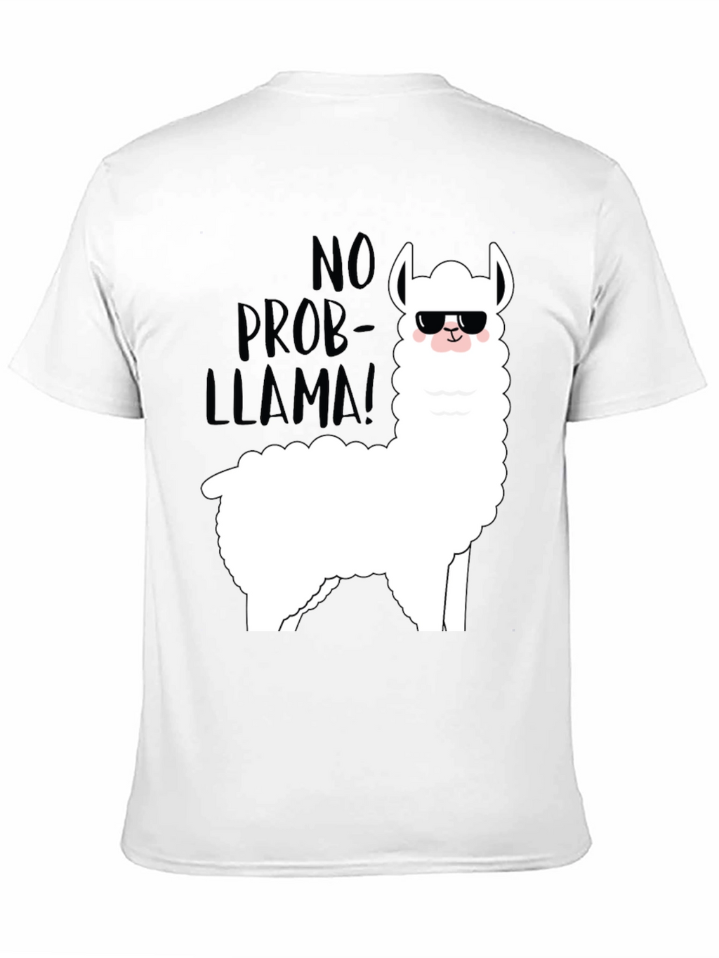 Cool Llama Graphic T-Shirt - No Prob-Llama!