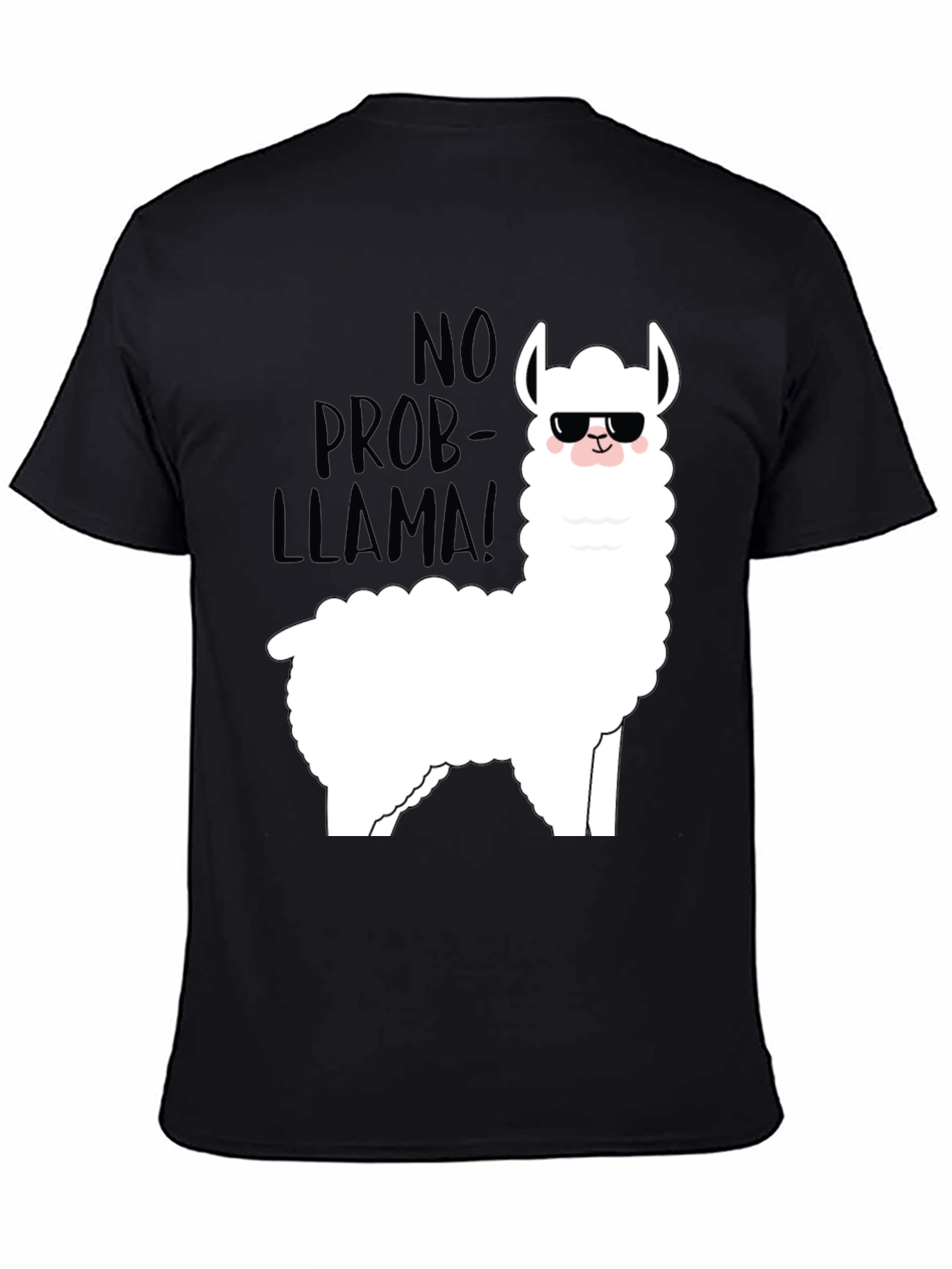 Cool Llama Graphic T-Shirt - No Prob-Llama!
