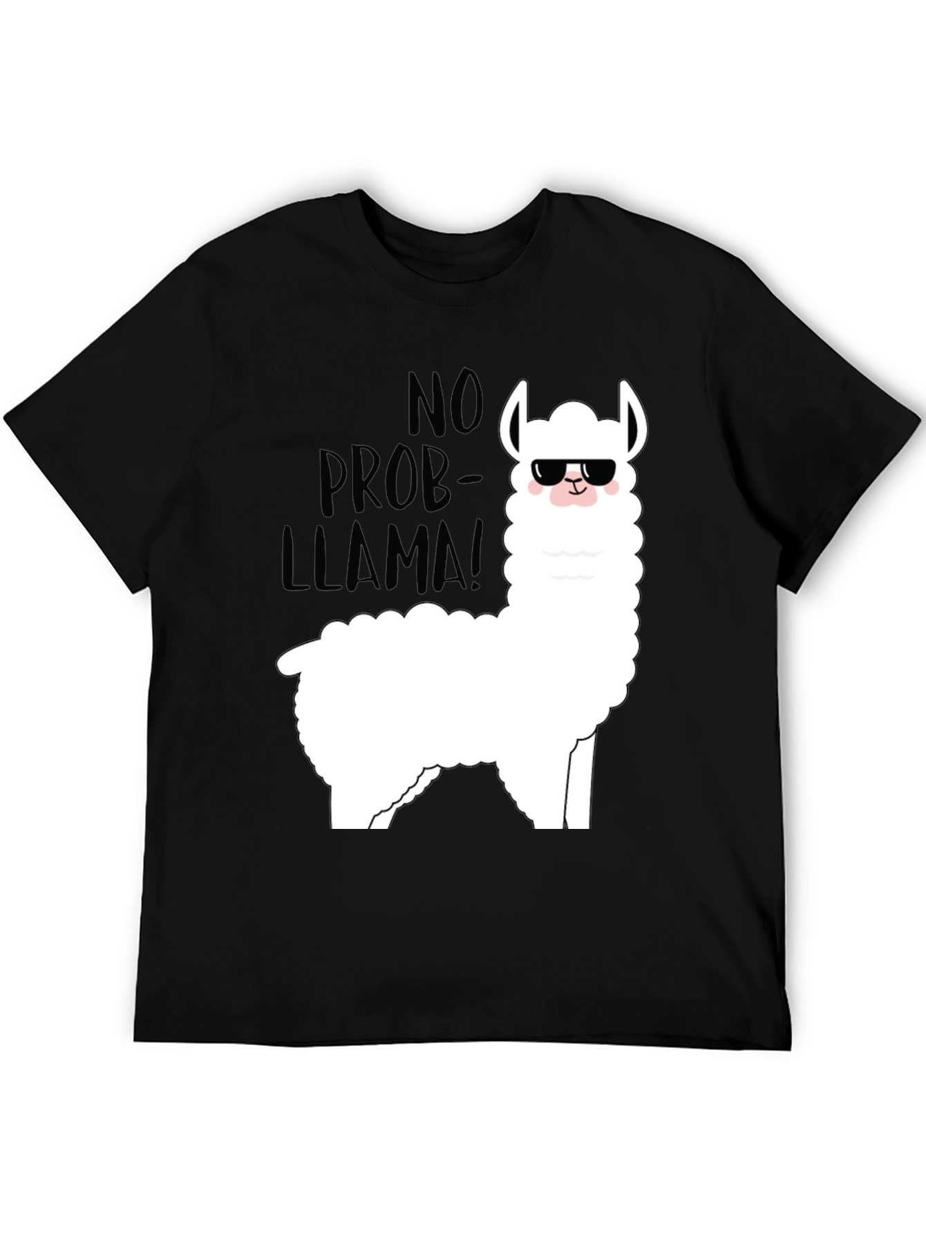 Cool Llama Graphic T-Shirt - No Prob-Llama!