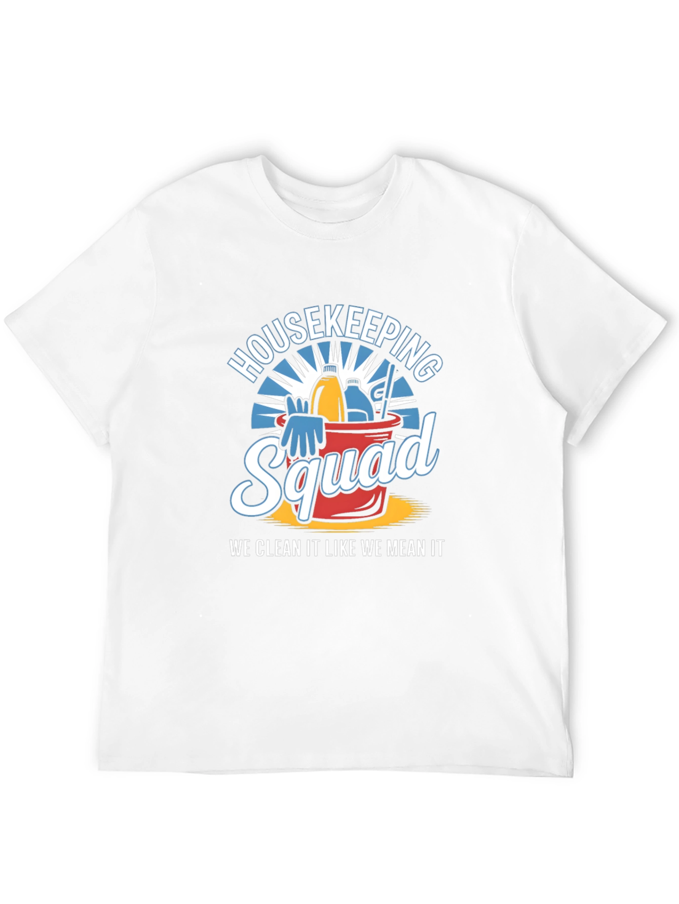 Housekeeping Squad T-Shirt - Cleaning Crew Apparel