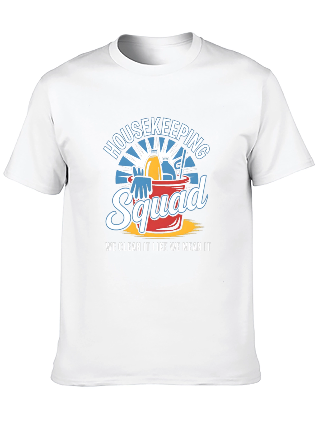 Housekeeping Squad T-Shirt - Cleaning Crew Apparel