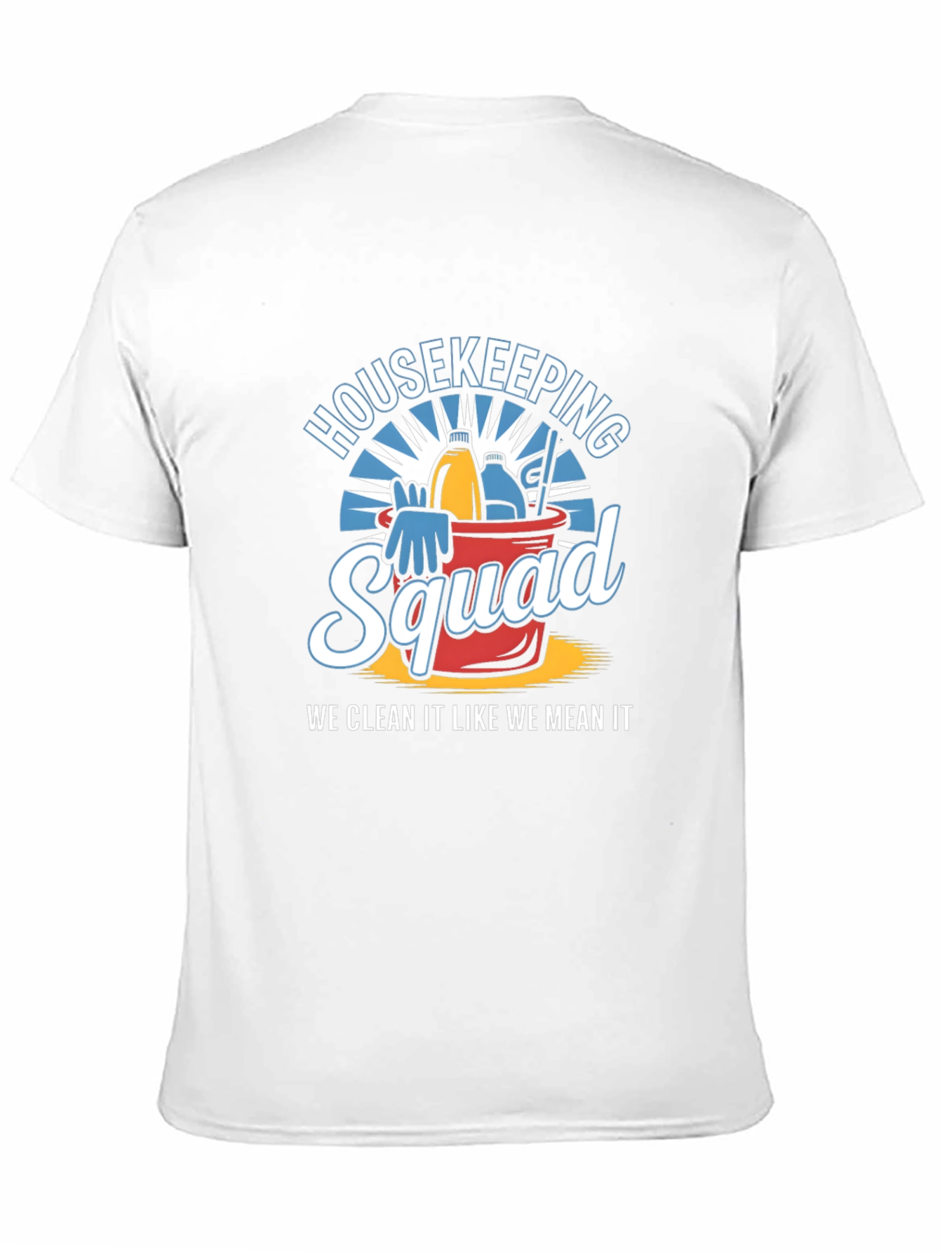 Housekeeping Squad T-Shirt - Cleaning Crew Apparel