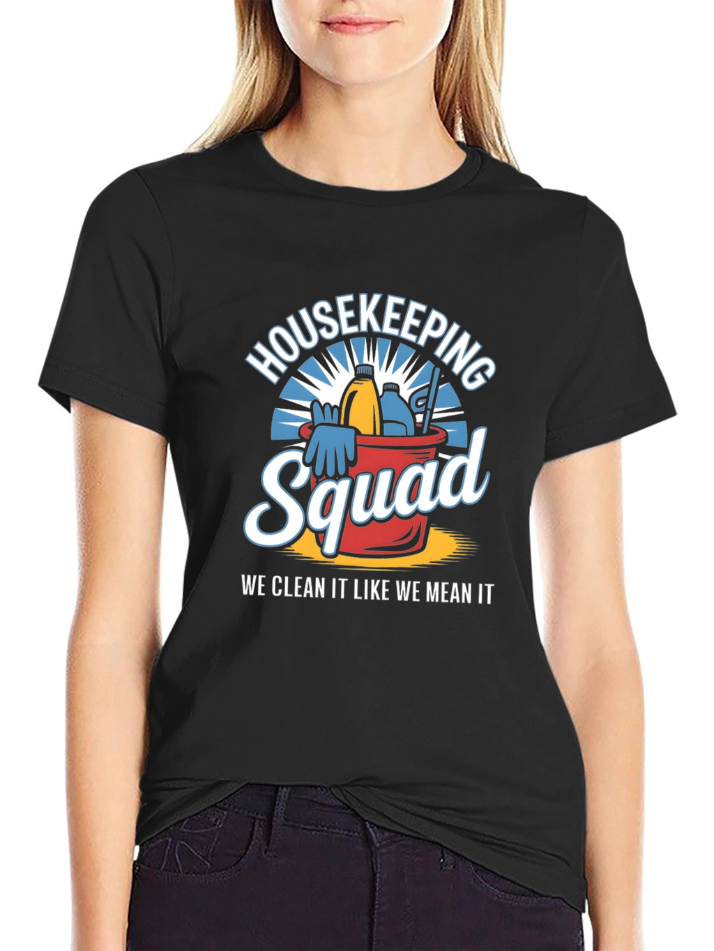 Housekeeping Squad T-Shirt - Cleaning Crew Apparel