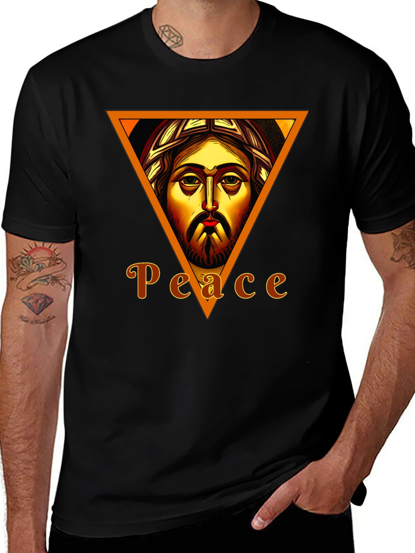 Peace Graphic Tee - Religious Inspired T-Shirt