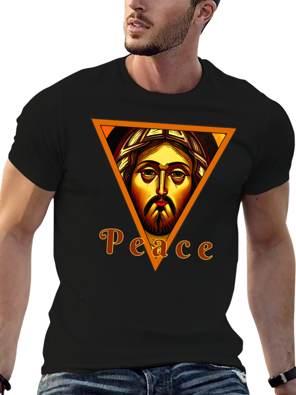 Peace Graphic Tee - Religious Inspired T-Shirt