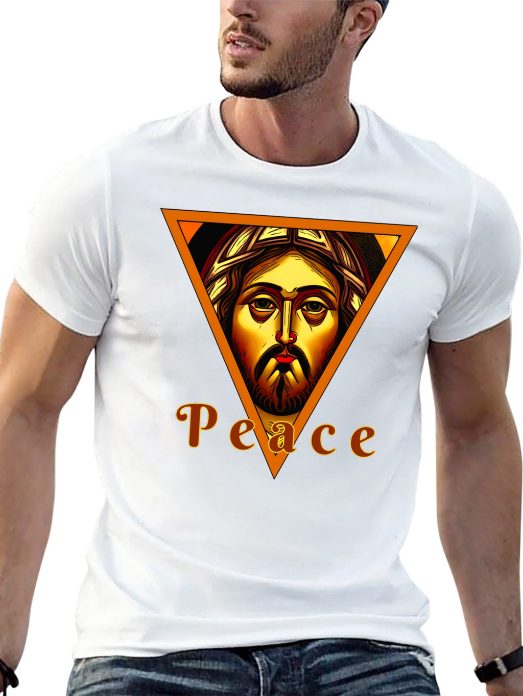Peace Graphic Tee - Religious Inspired T-Shirt