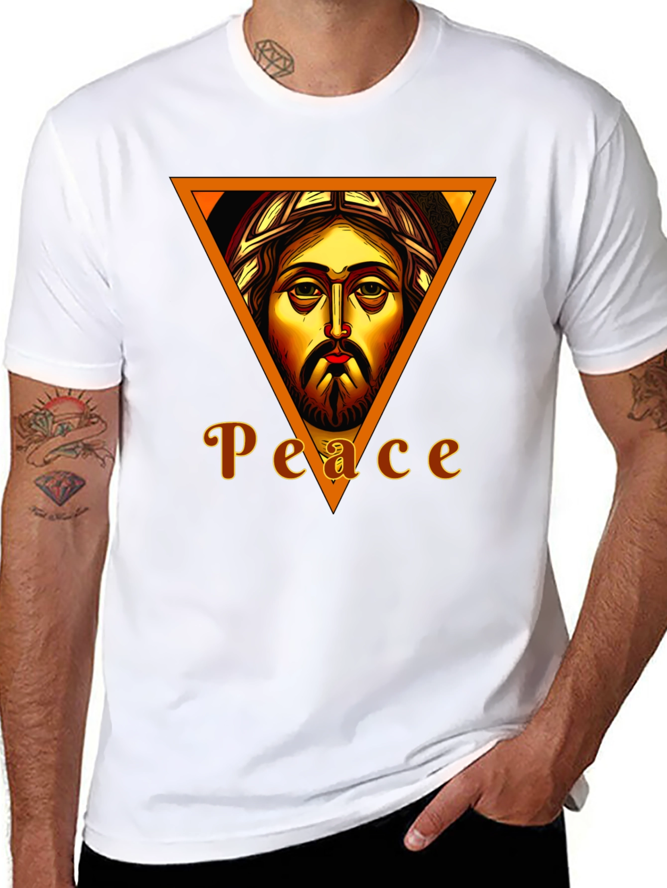 Peace Graphic Tee - Religious Inspired T-Shirt