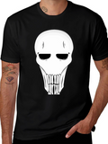 Skull Graphic Black T-Shirt for Men
