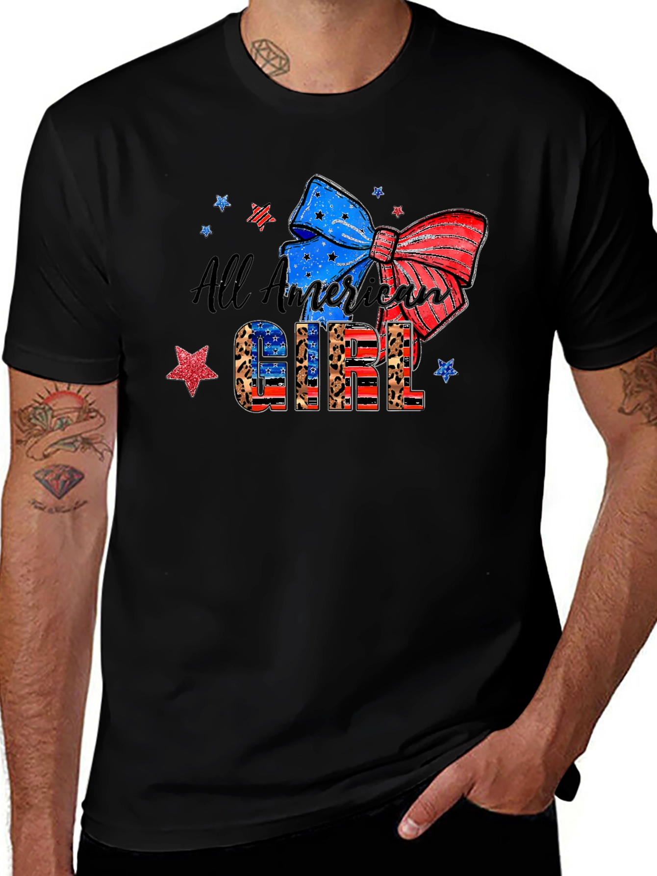 All American Girl Patriotic T-Shirt