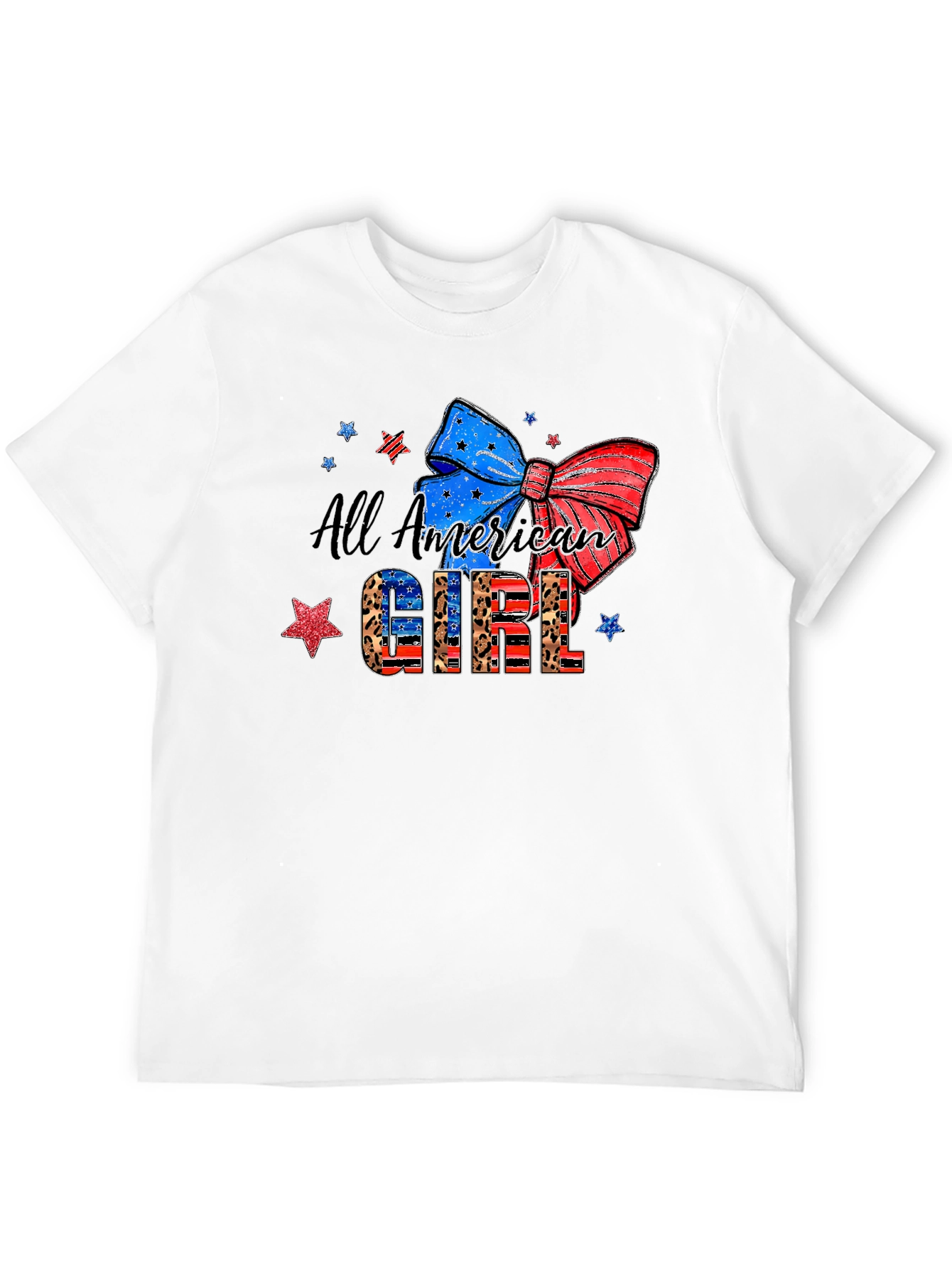 All American Girl Patriotic T-Shirt